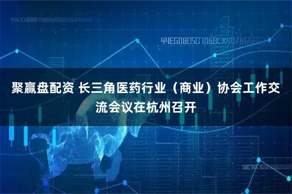 聚赢盘配资 长三角医药行业（商业）协会工作交流会议在杭州召开