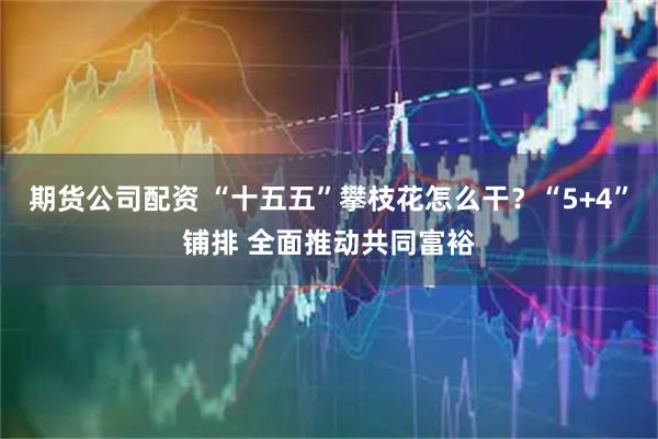 期货公司配资 “十五五”攀枝花怎么干？“5+4”铺排 全面推动共同富裕