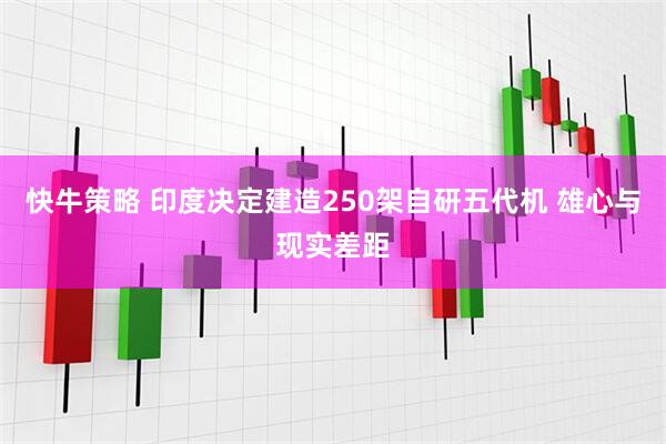 快牛策略 印度决定建造250架自研五代机 雄心与现实差距